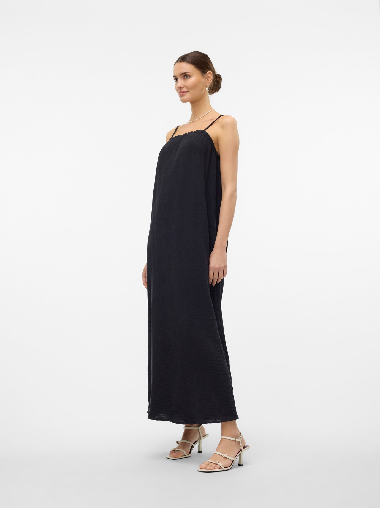 Vero Moda VMNATALI Langes Kleid -Black - 10303704