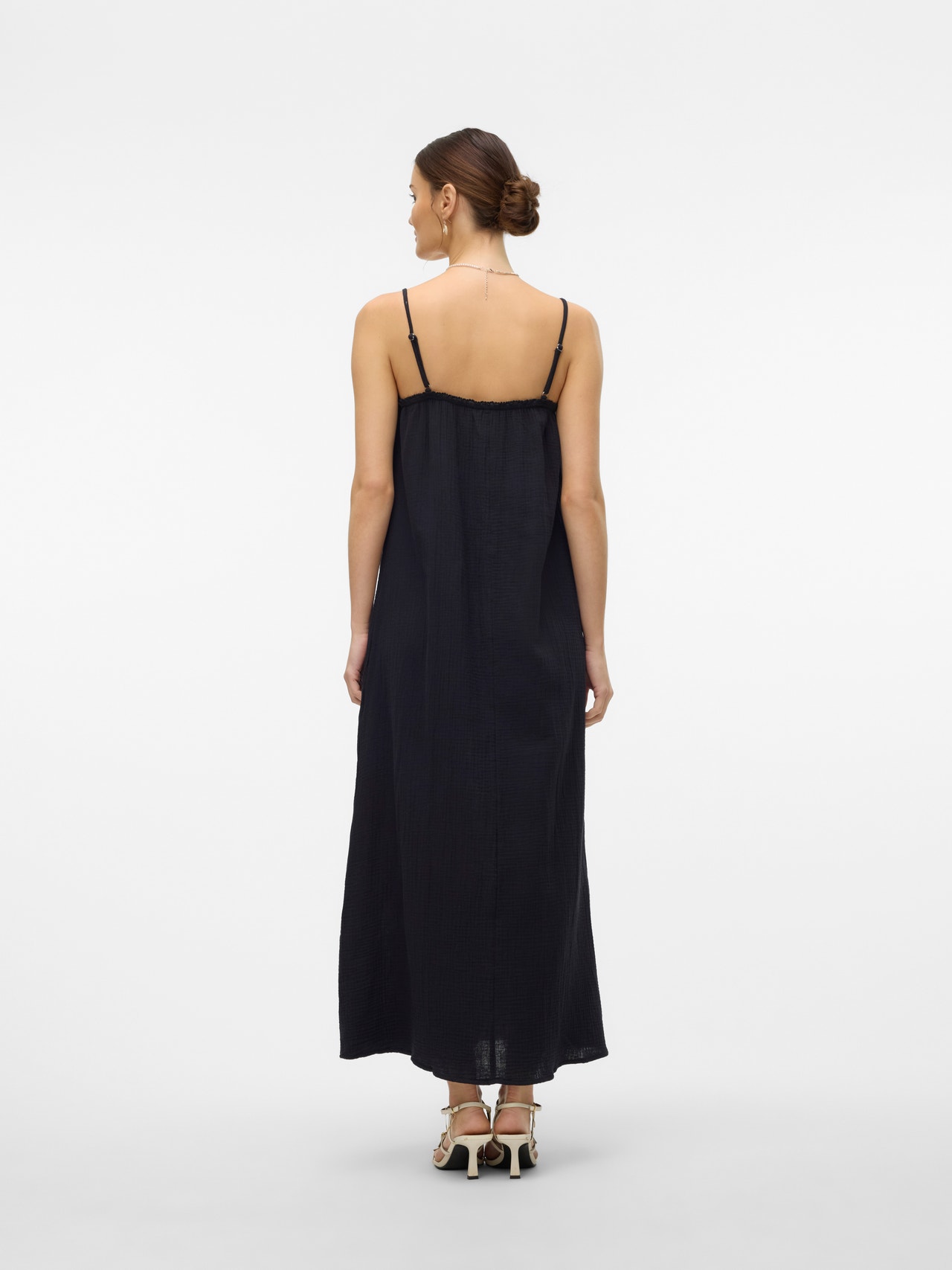 Vero Moda VMNATALI Długa sukienka -Black - 10303704