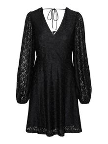 Vero Moda VMBELLIE Kort kjole -Black - 10303721