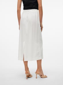 Vero Moda VMMYMILO Taille haute Jupe longue -Snow White - 10303726