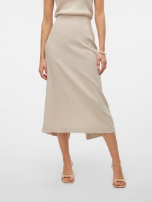 Vero Moda VMMYMILO Lång kjol -Silver Lining - 10303726