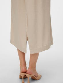 Vero Moda VMMYMILO High waist Long Skirt -Silver Lining - 10303726