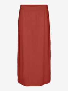 Vero Moda VMMYMILO High waist Long skirt -Barn Red - 10303726
