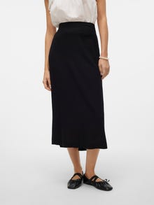 Vero Moda VMMYMILO Lång kjol -Black - 10303726