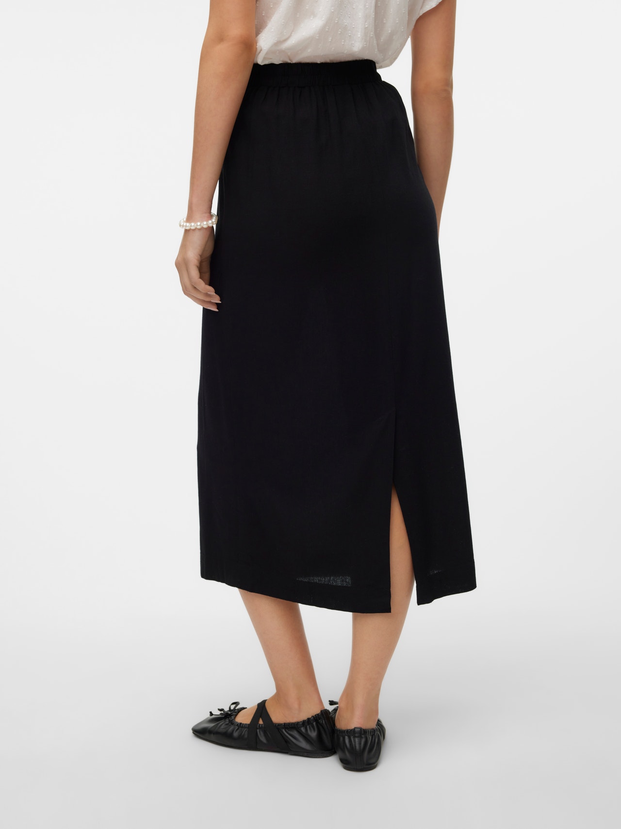 Vero Moda VMMYMILO Long Skirt -Black - 10303726