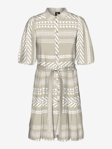 Vero Moda VMDICTHE Kurzes Kleid -Silver Lining - 10303728