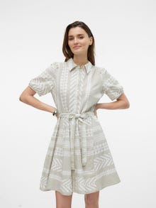 Vero Moda VMDICTHE Short dress -Silver Lining - 10303728