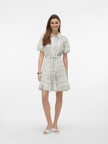 Vero Moda VMDICTHE Kurzes Kleid -Silver Lining - 10303728