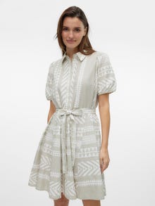 Vero Moda VMDICTHE Kurzes Kleid -Silver Lining - 10303728