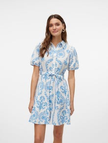 Vero Moda VMDICTHE Short dress -Snow White - 10303728