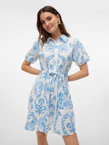 Vero Moda VMDICTHE Short dress -Snow White - 10303728