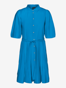 Vero Moda VMDICTHE Kurzes Kleid -Ibiza Blue - 10303728