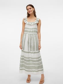 Vero Moda VMDICTHE Long dress -Snow White - 10303732
