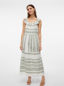 Vero Moda VMDICTHE Langes Kleid -Snow White - 10303732