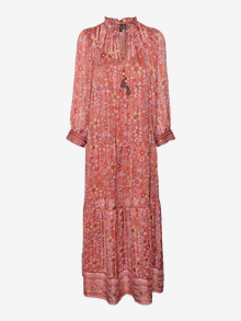 Vero Moda VMHEDI Long dress -Barn Red - 10303746