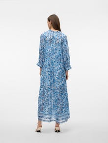 Vero Moda VMHEDI Lange jurk -Ibiza Blue - 10303746