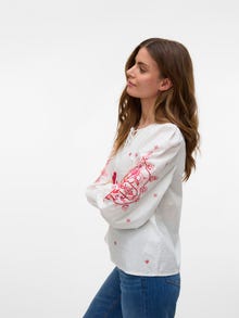 Vero Moda VMHIBA Top -Snow White - 10303752