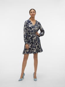 Vero Moda VMJOSIE Krótka sukienka -Navy Blazer - 10303758