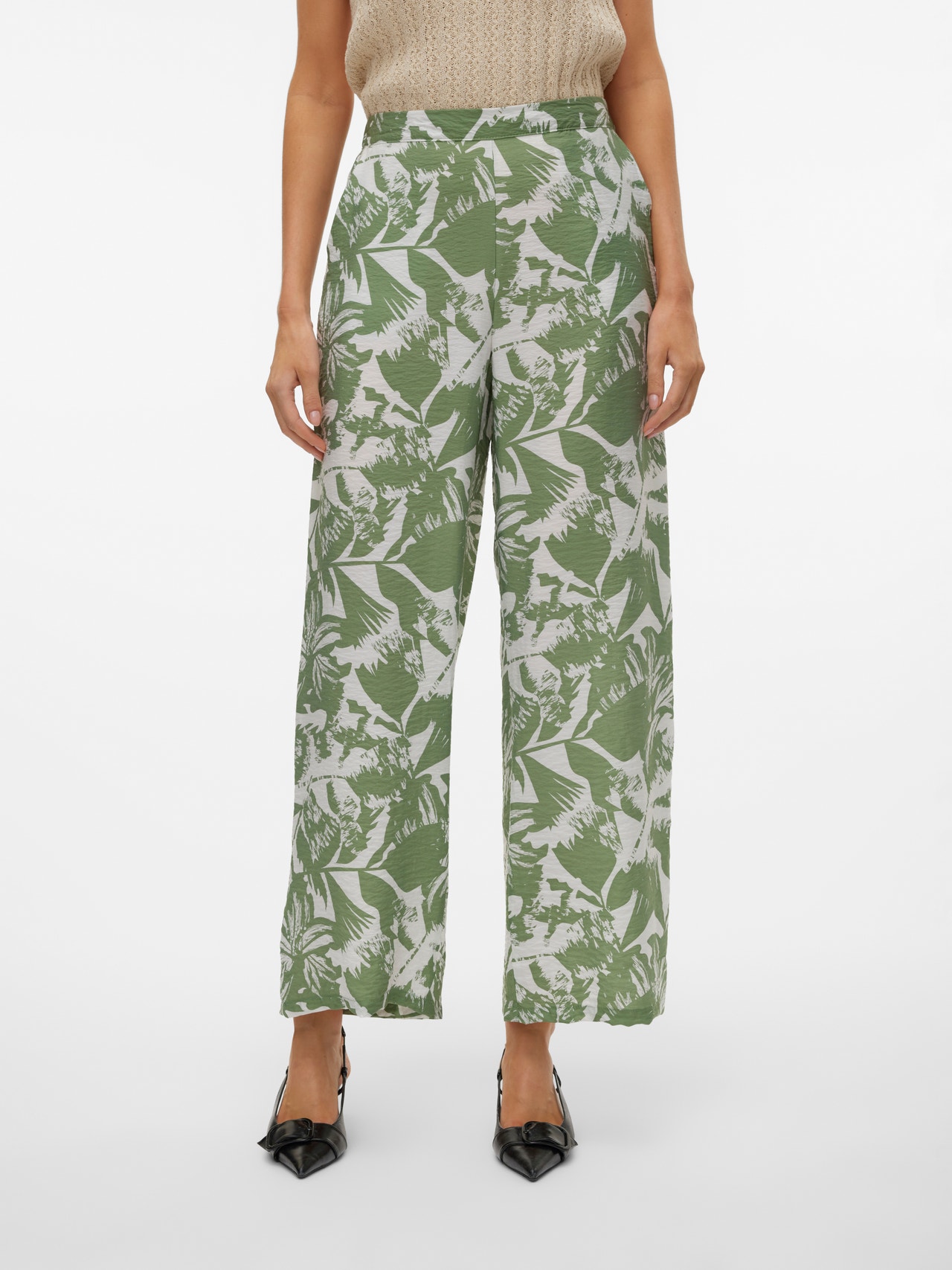 Vero Moda VMJOSIE Pantaloni -Hedge Green - 10303759