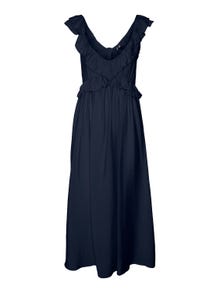 Vero Moda VMJOSIE Lang kjole -Navy Blazer - 10303761