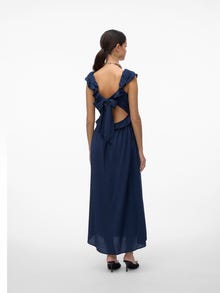 Vero Moda VMJOSIE Lang kjole -Navy Blazer - 10303761