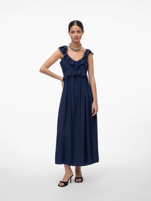 Vero Moda VMJOSIE Lång klänning -Navy Blazer - 10303761