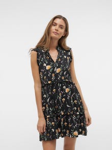 Vero Moda VMJOSIE Krótka sukienka -Black - 10303765