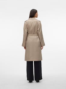 Vero Moda VMSIRI Trench -Silver Mink - 10303767