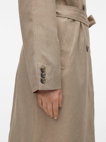 Vero Moda VMSIRI Trench-coats -Silver Mink - 10303767