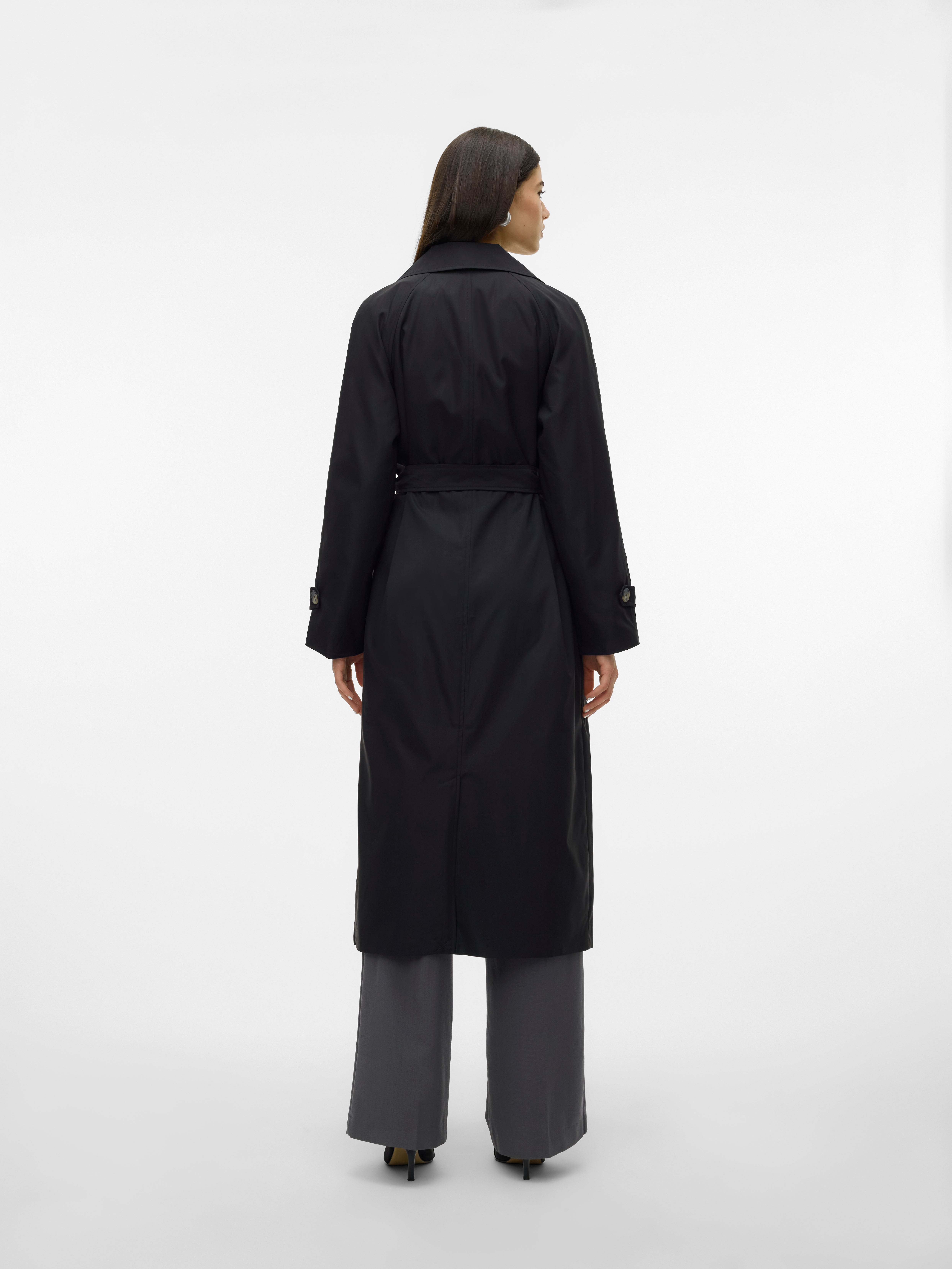 VMTESSAGOLD Coat Black Vero Moda®
