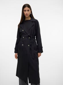 Vero Moda VMTESSAGOLD Trench -Black - 10303789