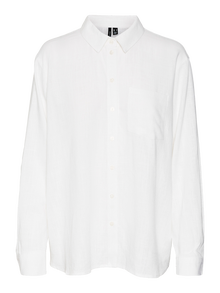 Vero Moda VMELIZABETH Shirt -Bright White - 10303832