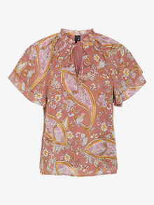 Vero Moda VMHOLLY Top -Mahogany - 10303835