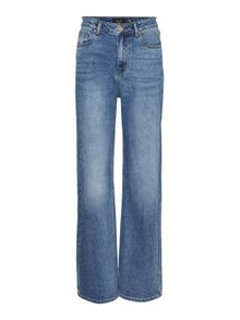 Vero Moda VMTESSA Wide Fit Jeans -Medium Blue Denim - 10303839