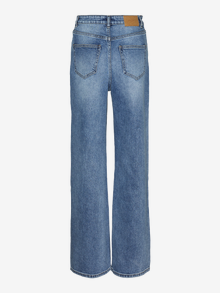 Vero Moda VMTESSA Taille haute Wide Fit Jeans -Medium Blue Denim - 10303839