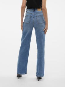 Vero Moda VMTESSA Weit geschnitten Jeans -Medium Blue Denim - 10303839