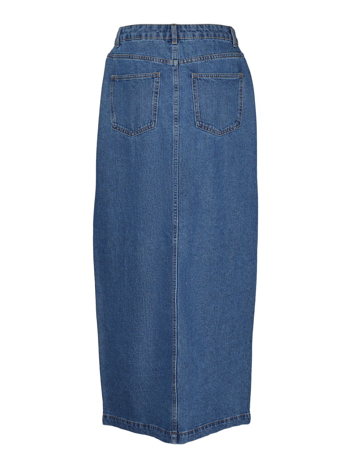 Vero Moda VMJUST Długa spódnica -Medium Blue Denim - 10303845