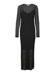 Vero Moda VMIVANIA Langes Kleid -Black - 10303908