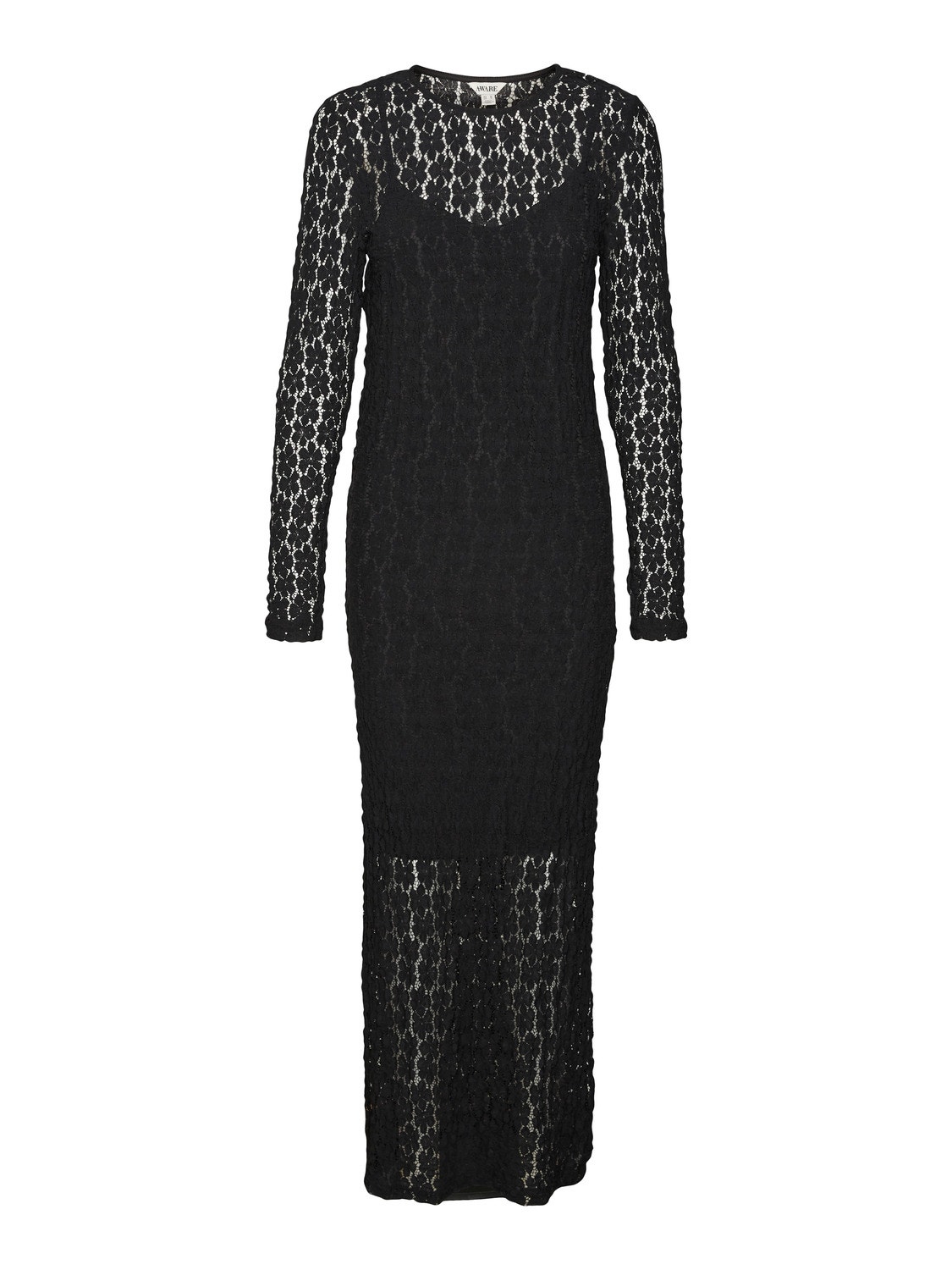 Vero Moda VMIVANIA Langes Kleid -Black - 10303908