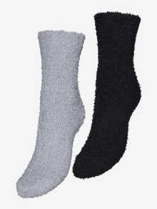 Vero Moda VMDORA 2-pack Socks -Black - 10303981