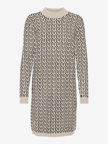 Vero Moda VMGOLDNEEDLEART Short dress -Birch - 10304002