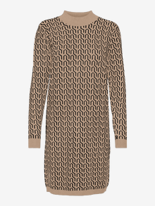Vero Moda VMGOLDNEEDLEART Short dress -Nomad - 10304002