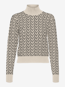 Vero Moda VMGOLDNEEDLEART Pullover -Birch - 10304004