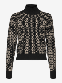 Vero Moda VMGOLDNEEDLEART Pullover -Black - 10304004