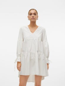 Vero Moda VMCHARLOTTE Robe midi -Snow White - 10304025