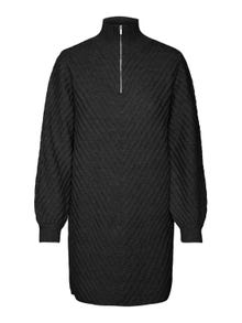 Vero Moda VMANJASTINNA Midi dress -Black - 10304031