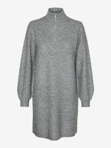 Vero Moda VMANJASTINNA Midi dress -Medium Grey Melange - 10304031