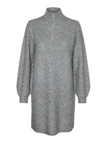 Vero Moda VMANJASTINNA Vestido midi -Medium Grey Melange - 10304031