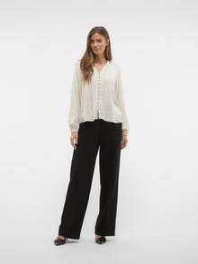 Vero Moda VMINDIONIA Shirt -Oatmeal - 10304039