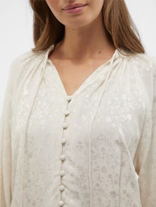 Vero Moda VMINDIONIA Shirt -Oatmeal - 10304039